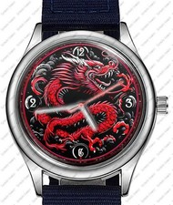 Rosso Dragone Cinese Nero