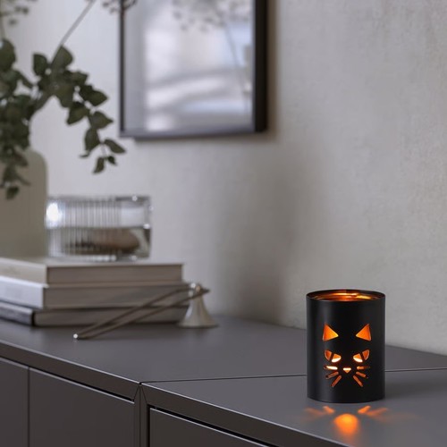Portacandele ikea kustfyr nero - ikea,