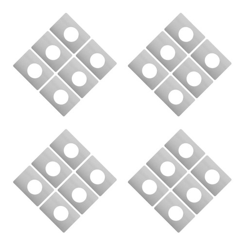 Pezzi piastra di - 24,