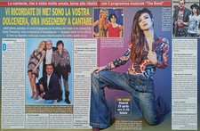 Italian Clipping Ritaglio 2022 DOLCENERA ora insegnerò a cantare 2 PAGINE