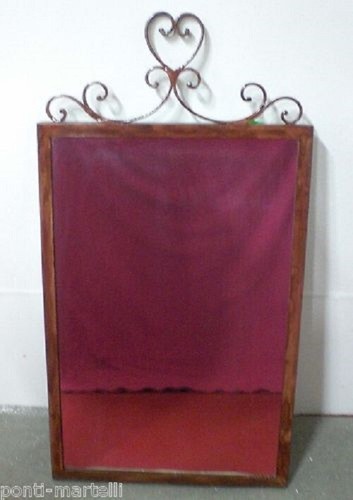 Cornice specchio ferro battuto - specchio,