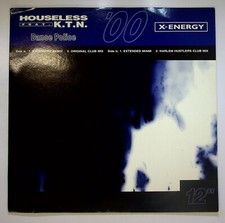 EBOND Houseless Feat. K.T.N. - Dance Police Vinile - X-Energy V091090
