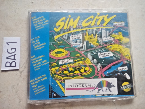 Sim city disco per amiga - per,