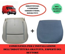 RICAMBIO IMBOTTITURA SEDILE  CUSCINO SEDUTA CON FODERINO PER OPEL MOVANO