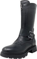 STIVALI NERO GIARDINI I117653D