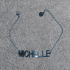 BRACCIALE CON NOME MICHELLE IN