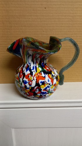 Brocca murano con murrine - brocca,