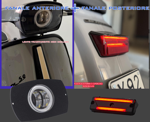 Kit fanale anteriore - fanale,
