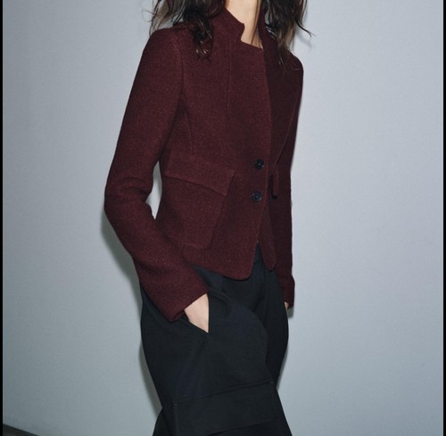 Giacca bouclé zara colore - zara,