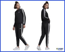 Tuta da Donna ADIDAS Sportiva per Ginnastica Completa Intera Acetata Nero L