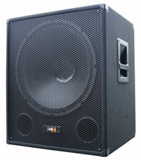E-Lektron SUB-Q45A Subwoofer PA Attivo 18"/45cm Cassa Altoparlante Basso 1000W-Picco