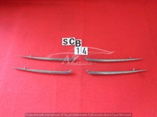 Baffo modanatura mascherina Fiat 600 d set 4-pezzi in alluminio