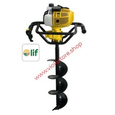 Trivella mototrivella con motore a scoppio da 52 cc due tempi punta 10 15 20 cm
