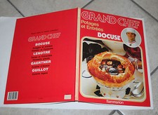 GRAND CHEF Potages et Entrées BOCUSE - Flammarion 1984 Cucina francese Ricette