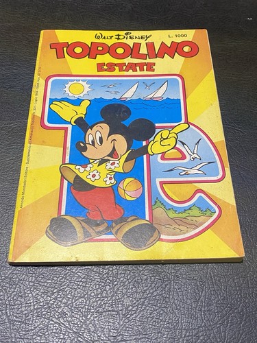 Topolino estate luglio 1984 - topolino,