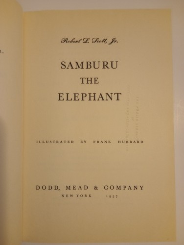 Samburu the elephant by - elephant,,