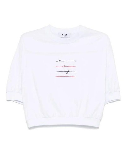 Mezza felpa msgm con - mezza,