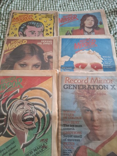 Record mirror magazines - record,
