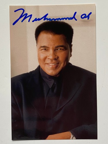 Muhammad ali boxer - muhammad, autopen