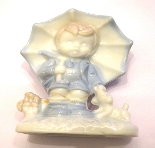 Statuina ceramica bambino