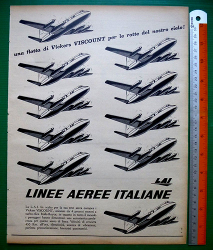Pubblicità lai linee aeree - lai,