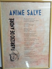Fabrizio De Andrè Poster