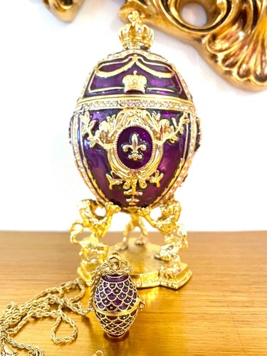Collana fabergé egg trinket - trinket, &