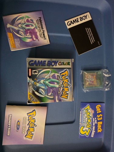 Pokemon cristallo autentico - pokemon,