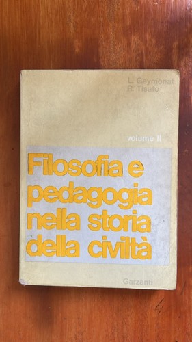 Filosofia pedagogia nella - e,