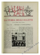 LA STORIA DEGLI OGGETTI. Parte III: Ninnoli e suppellettili. Tibaldi Chiesa Mary