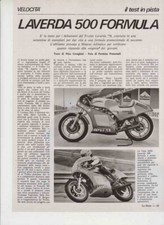 advertising Pubblicità MOTO LAVERDA FORMULA 500 1978  MOTOGP  MOTOITALIANE EPOCA