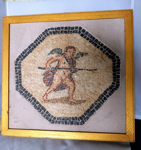 Quadro mosaico puttino - quadro,