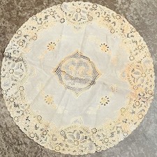 Antique VERY FINE FILET LACE