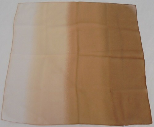 Fazzoletto sfumato panna - -,