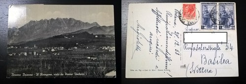 Besana brianza 1953 - besana, cartolina