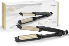 Babyliss Triferro Easy Waves, Beach Waves, Ceramic Titanium, 3 Temperature, Punt