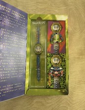 Swatch Stripp SDN120 Spaceman Custodia Originale 1996