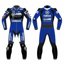 R1 TUTA PELLE MOTO BIKER UOMO