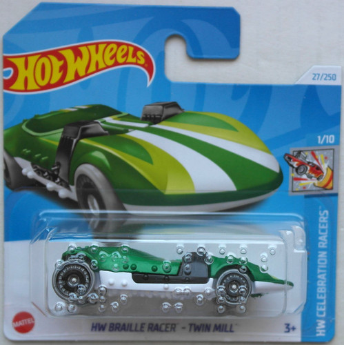 Hot wheels braille - hot, racer