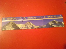 Svizzera Puzzle 3  Scheda telefonica con banda magnetica!!