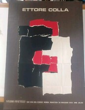 Ettore colla studio Piattelli manifesto 100 x 70cm, 1972