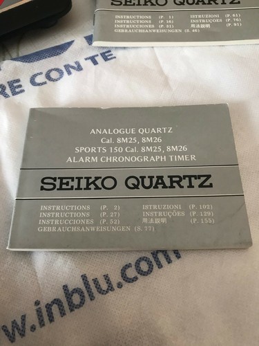 Seiko 8m25 8m26 sport - sport, 150