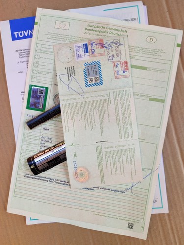 Documenti numero telaio - numero, +
