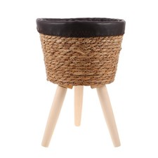  Cesto fioriera in vimini con