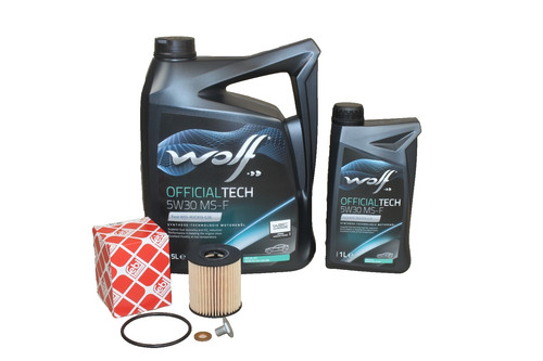 Kit ricambio olio 2 - olio, +
