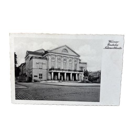 Cartolina postale weimar - cartolina,