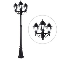 Lampione con 2 Lanterne o 3