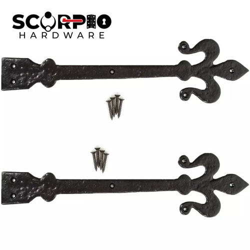 Fleur lys cerniera - lys, porta