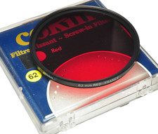 ★ COKIN RED ø 62 mm  FILTRO PER FOTO IN BIANCO E NERO★