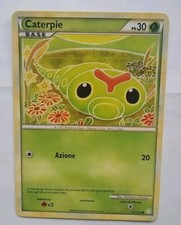 CARTA POKEMON  CATERPIE , 57/123,HEART GOLD & SOUL SILVER, 2010 USATA